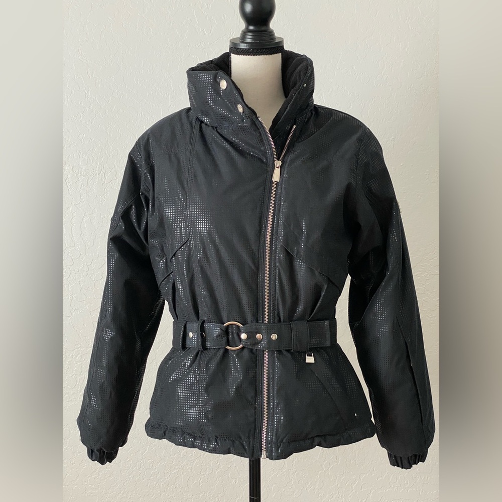 Posh Snow Bunny coat - Nils black ski jacket